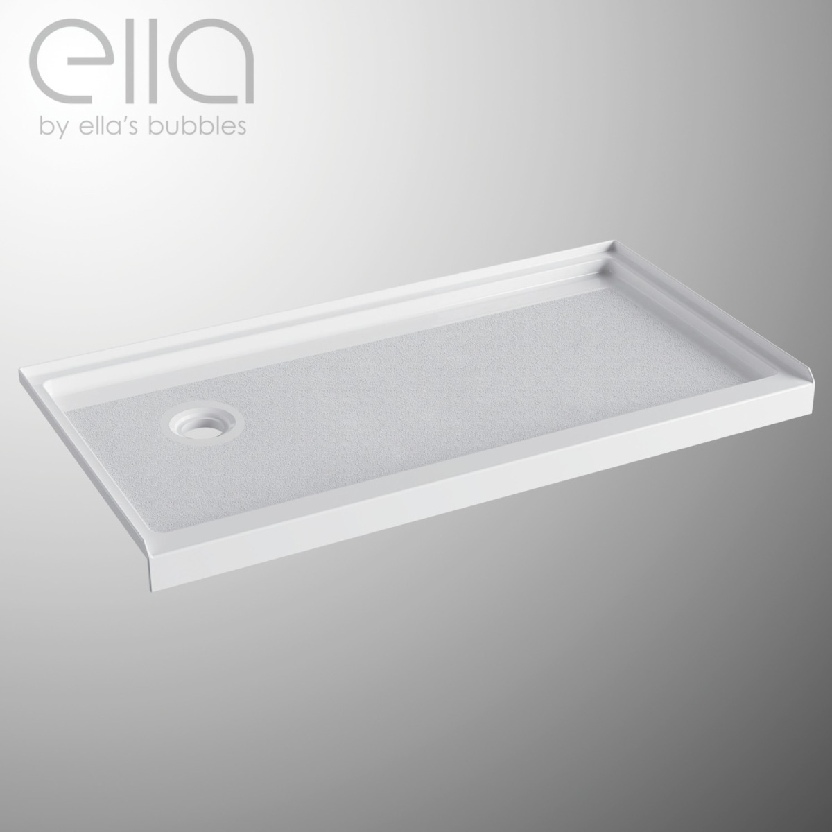 Rectangular Textured Acrylic Shower Base