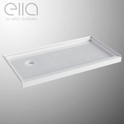 Rectangular Textured Acrylic Shower Base