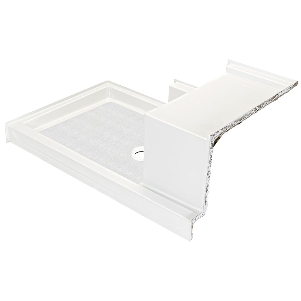 Acrylx Shower Base With Molded Seat