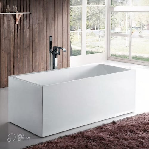 Bali Acrylic Freestanding Rectangular Infusion Microbubble Therapy Bathtub Off Min Auto X