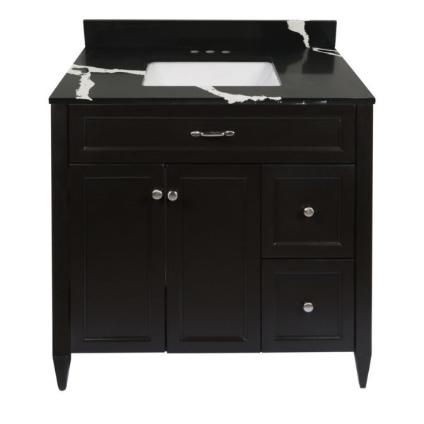 Vail Vanity With Cultured Marble Or Quartz Stone Top