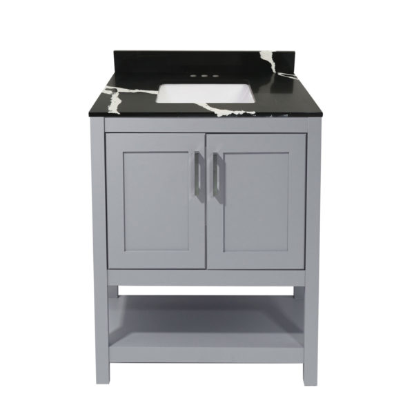 Taos Vanity With Cultured Marble Or Quartz Stone Top