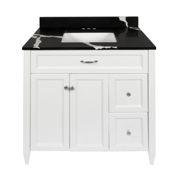 Vail Vanity With Cultured Marble Or Quartz Stone Top