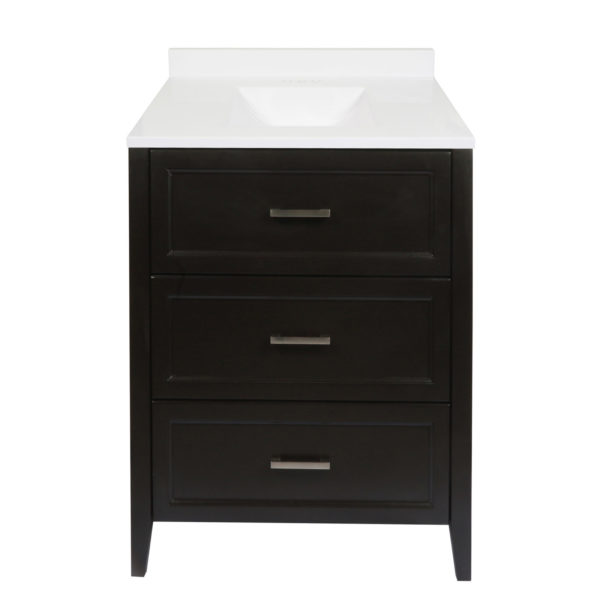 Zermatt Vanity With Cultured Marble Or Quartz Stone Top
