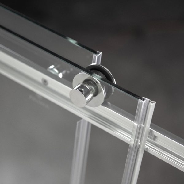 *clearance Sale* Tidy 8mm Tempered Glass Sliding Door (48x78 Or 60x78)