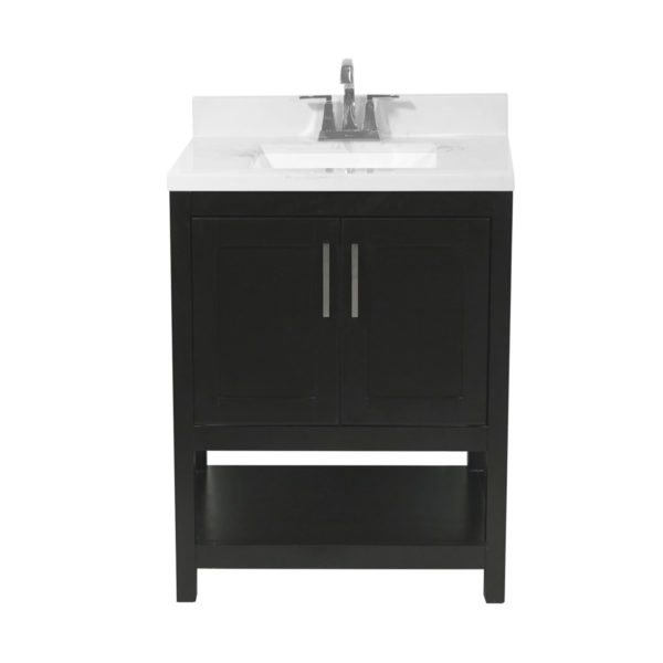 Taos Vanity With Cultured Marble Or Quartz Stone Top