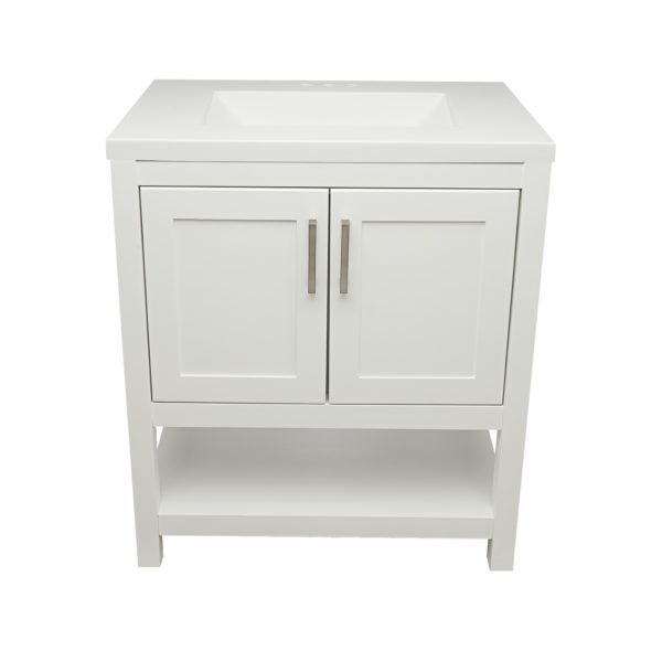 Taos Vanity With Cultured Marble Or Quartz Stone Top