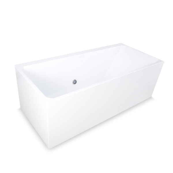 Bali Acrylic Freestanding Rectangular Infusion™ Microbubble Therapy Bathtub – 50% Off