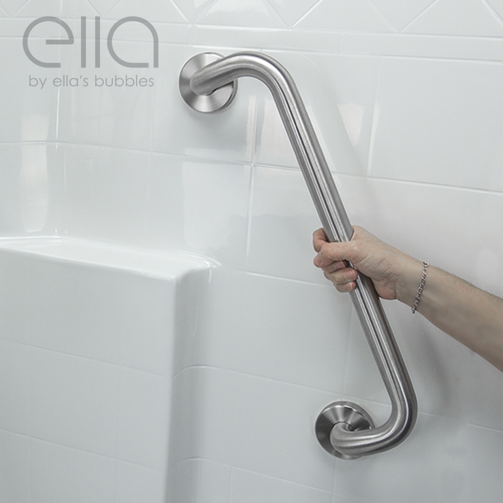 Ella Modern Satin Brushed Finish Straight Grab Bar 18″, 24″, 36″ – 40% Off