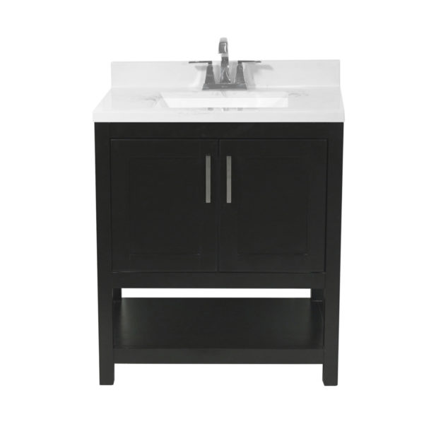 Taos Vanity With Cultured Marble Or Quartz Stone Top