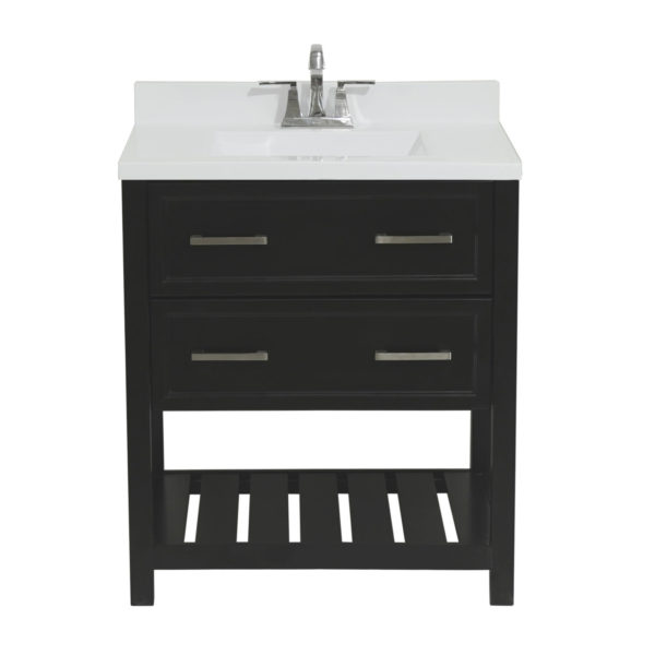 Tremblant Vanity With Cultured Marble Or Quartz Stone Top