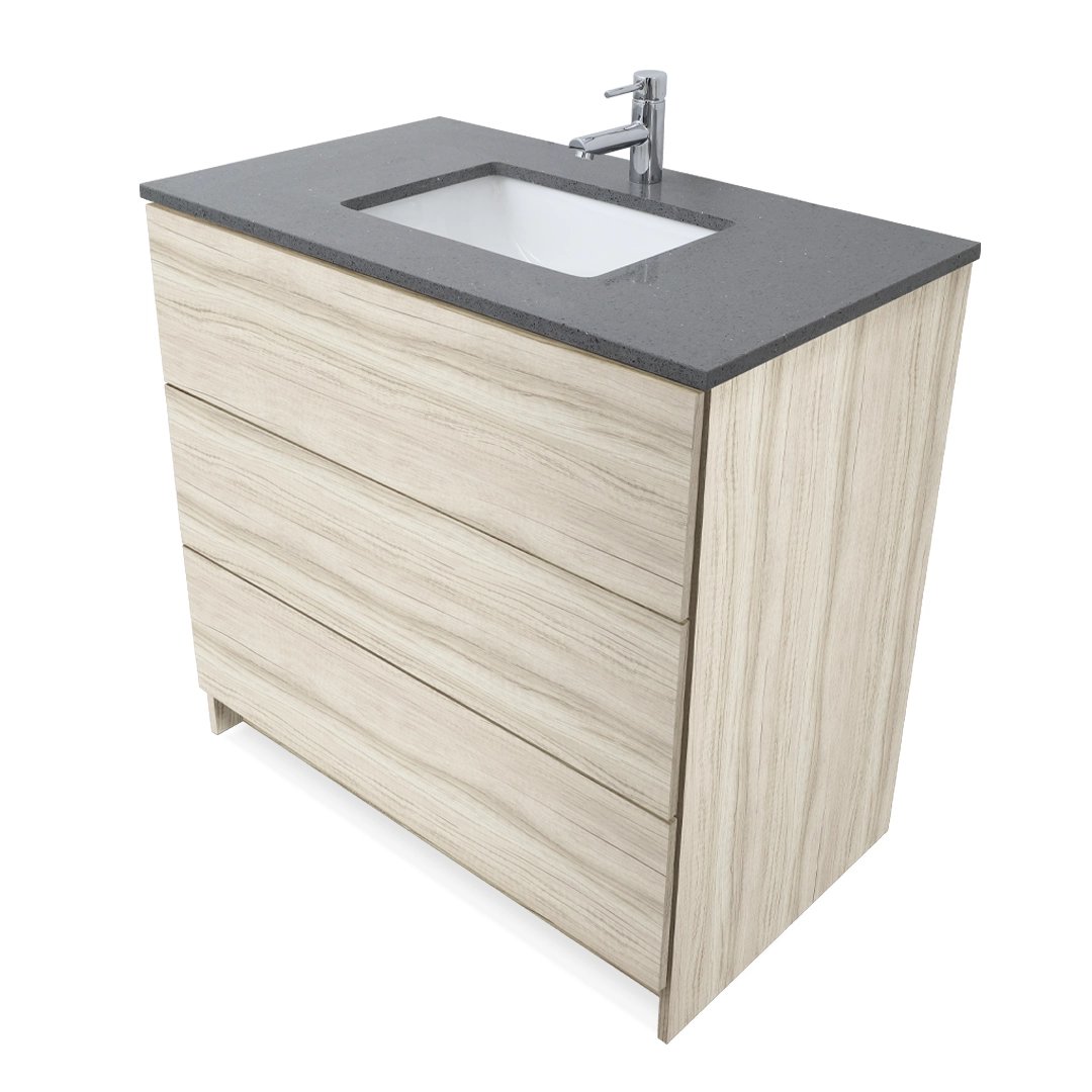 Ella Element Standing Vanity With Cultured Marble Top