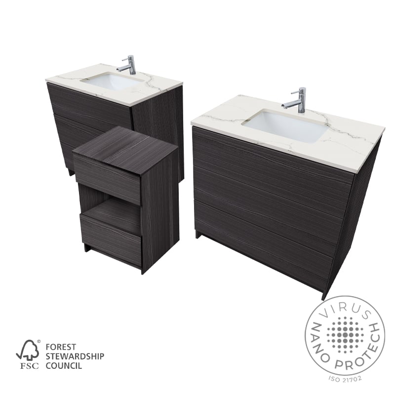 Vanity Inch Combo Cabinet