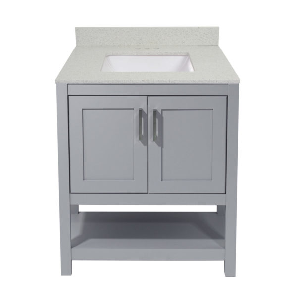 Taos Vanity With Cultured Marble Or Quartz Stone Top