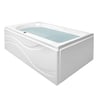 Ella Solo32 Acrylic Alcove Infusion™ Microbubble Therapy 32″x60″ Bathtub – Soaking Depth To Overflow Center 17″- 50% Off