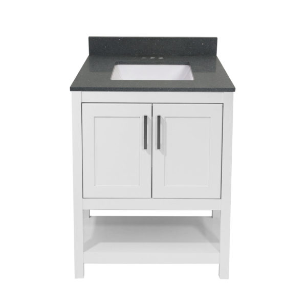 Taos Vanity With Cultured Marble Or Quartz Stone Top