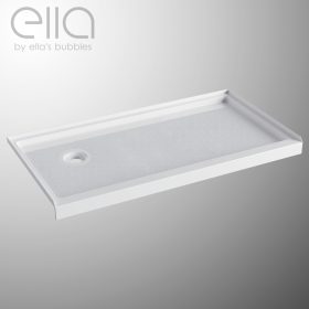 Rectangular Textured Acrylic Shower Base X