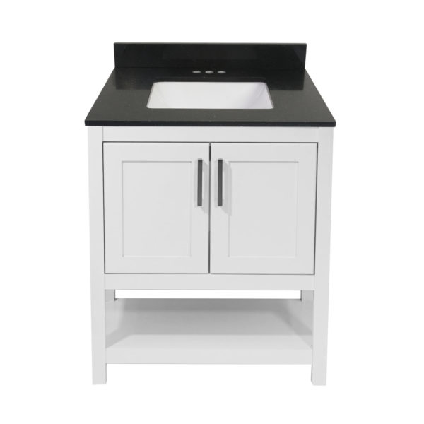 Taos Vanity With Cultured Marble Or Quartz Stone Top