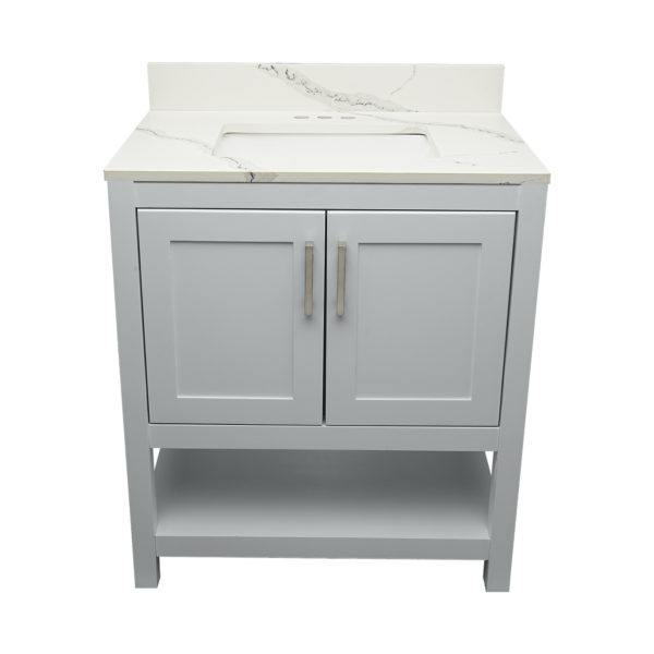 Taos Vanity With Cultured Marble Or Quartz Stone Top