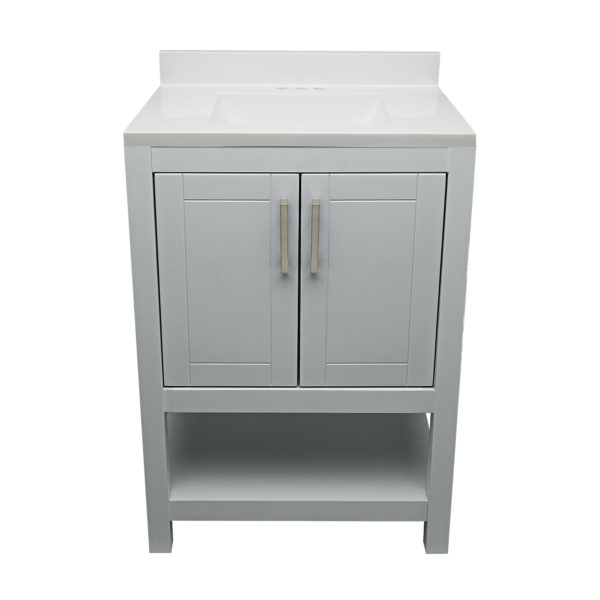 Taos Vanity With Cultured Marble Or Quartz Stone Top