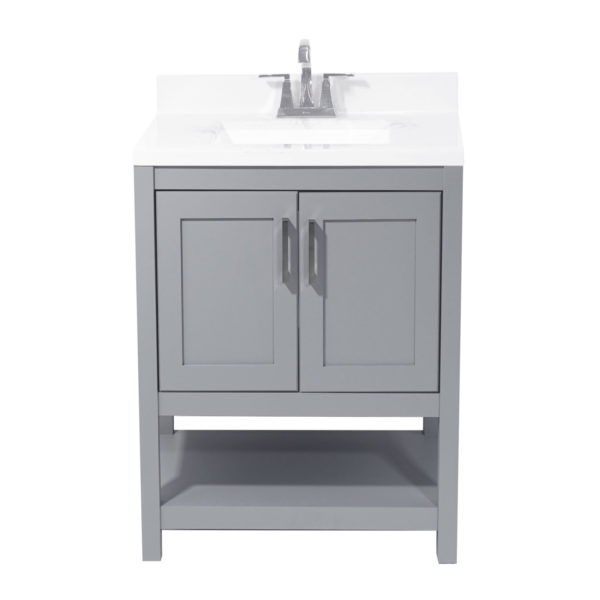 Taos Vanity With Cultured Marble Or Quartz Stone Top