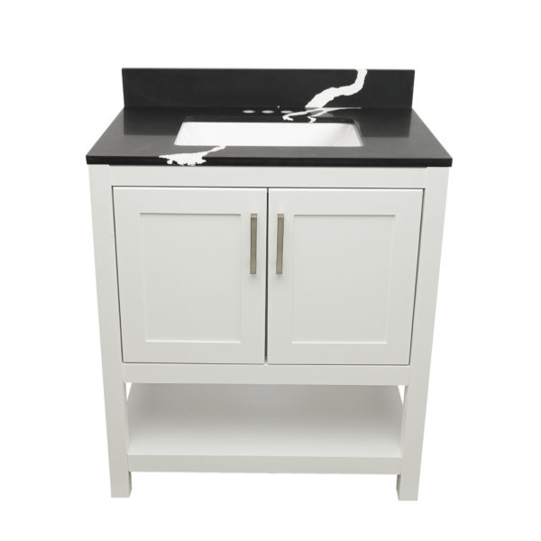 Taos Vanity With Cultured Marble Or Quartz Stone Top