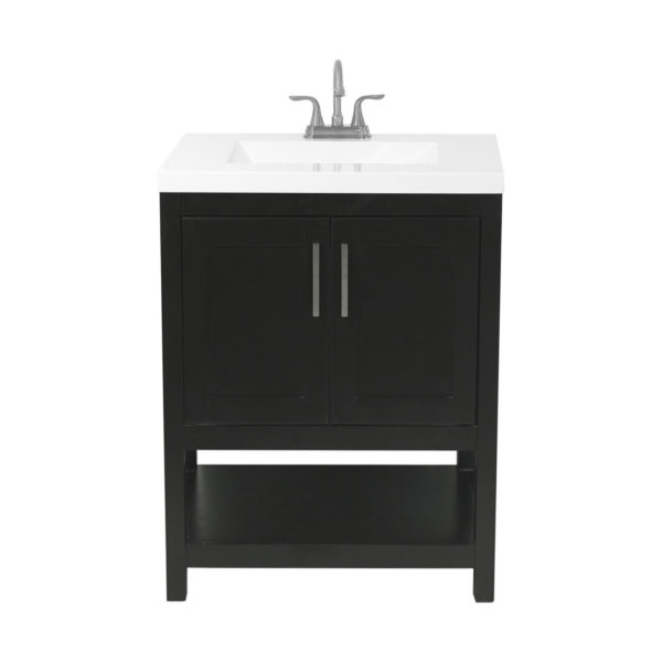 Taos Vanity With Cultured Marble Or Quartz Stone Top