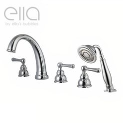 Deck Mount Jandon Retro Roman Faucet For Walk-in Tubs