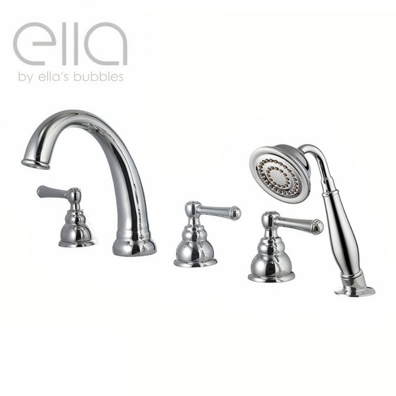 Deck Mount Jandon Retro Roman Faucet For Walk-in Tubs