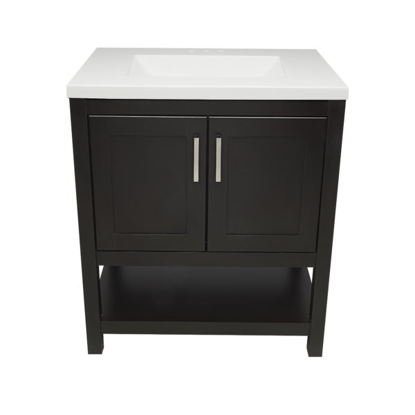 Taos Vanity With Cultured Marble Or Quartz Stone Top