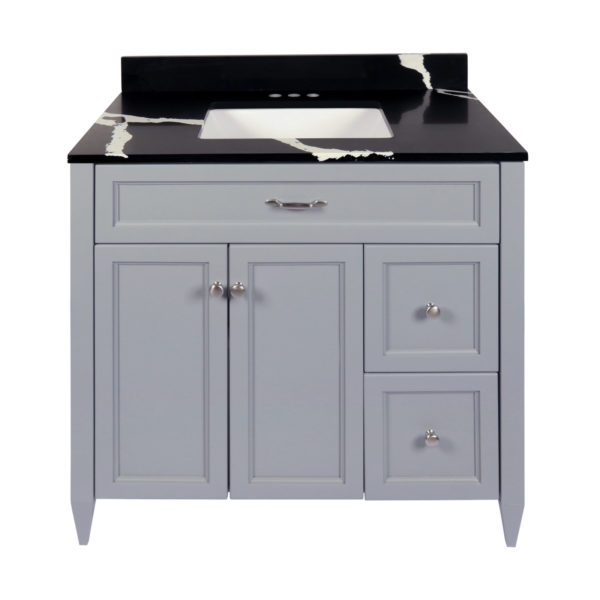 Vail Vanity With Cultured Marble Or Quartz Stone Top