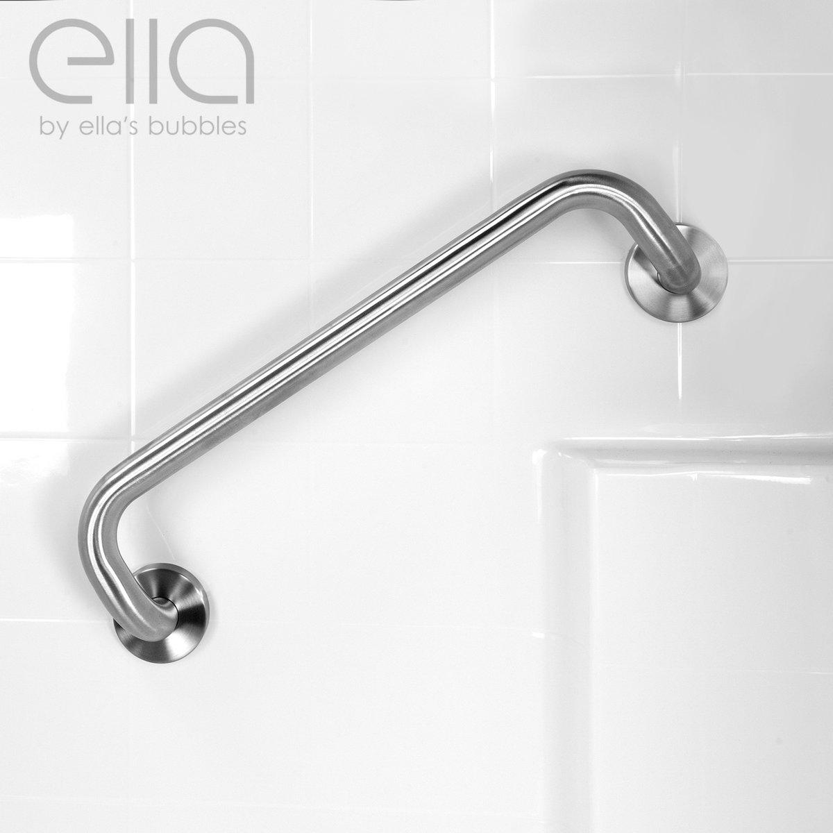 Brushed Nickel Grab Bar