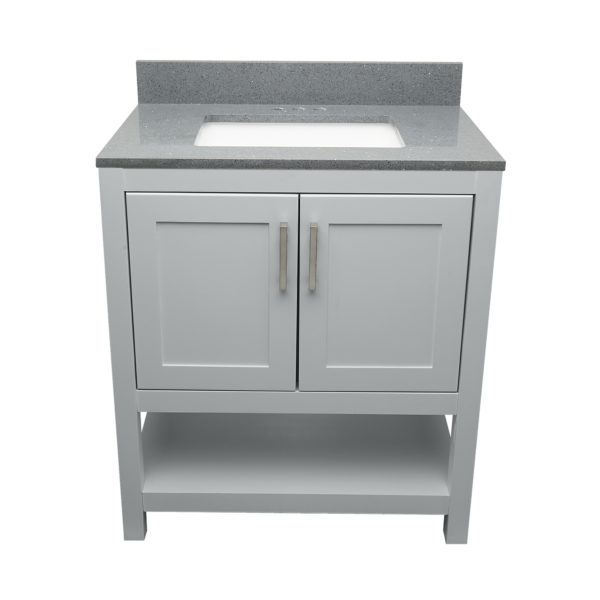 Taos Vanity With Cultured Marble Or Quartz Stone Top