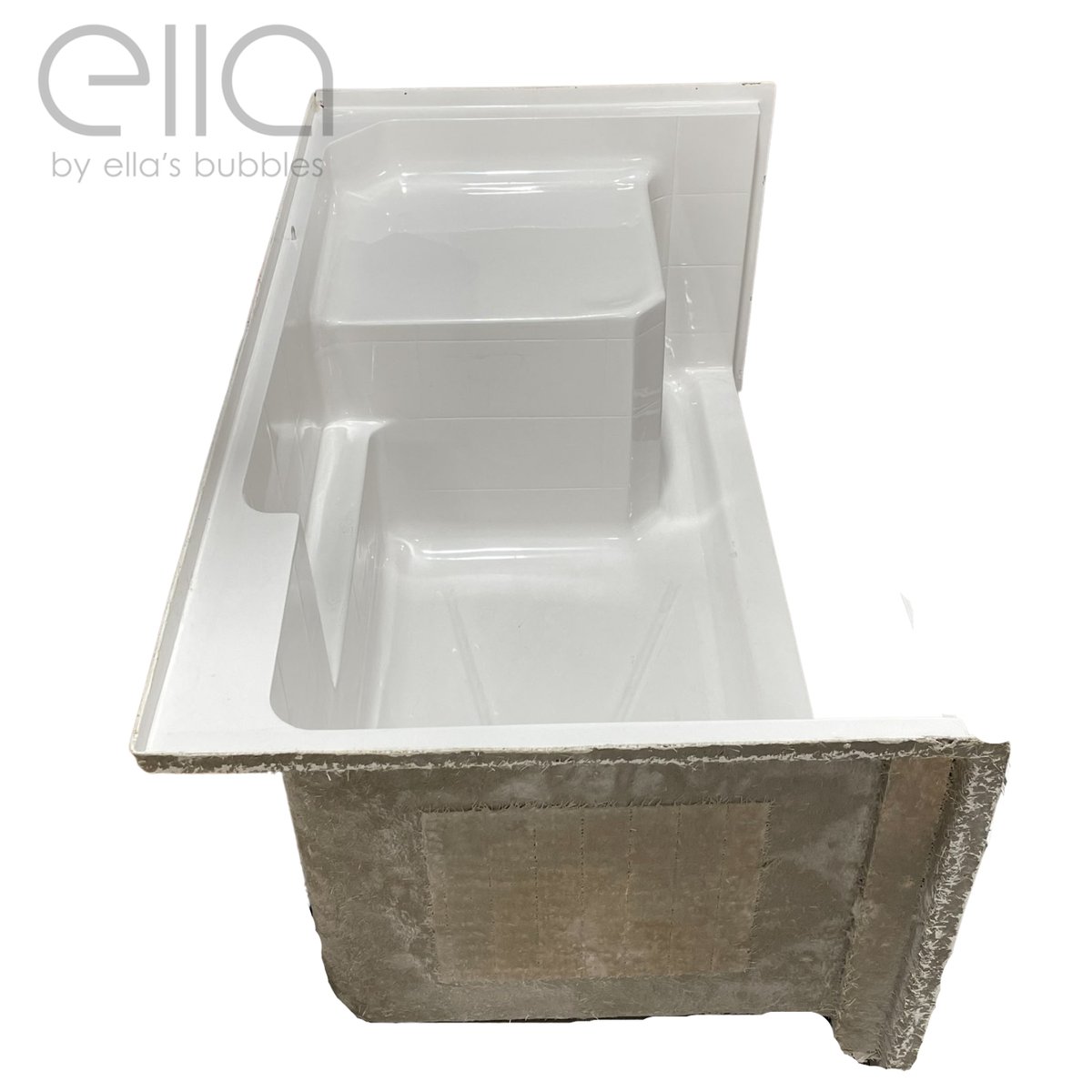 Acrylx Shower Base With Molded Seat ″ W X ″l