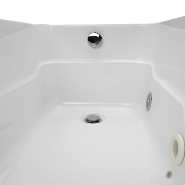 Ella Solo32 Acrylic Alcove Infusion™ Microbubble Therapy 32″x60″ Bathtub – Soaking Depth To Overflow Center 17″- 50% Off