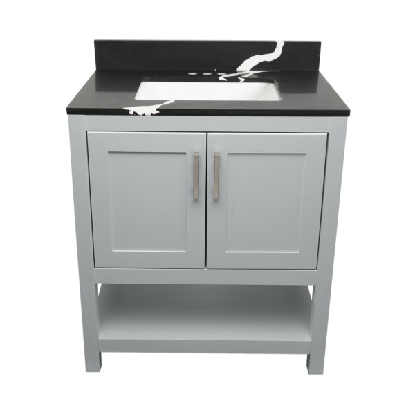 Taos Vanity With Cultured Marble Or Quartz Stone Top