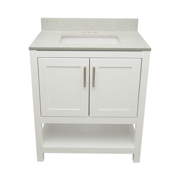 Taos Vanity With Cultured Marble Or Quartz Stone Top