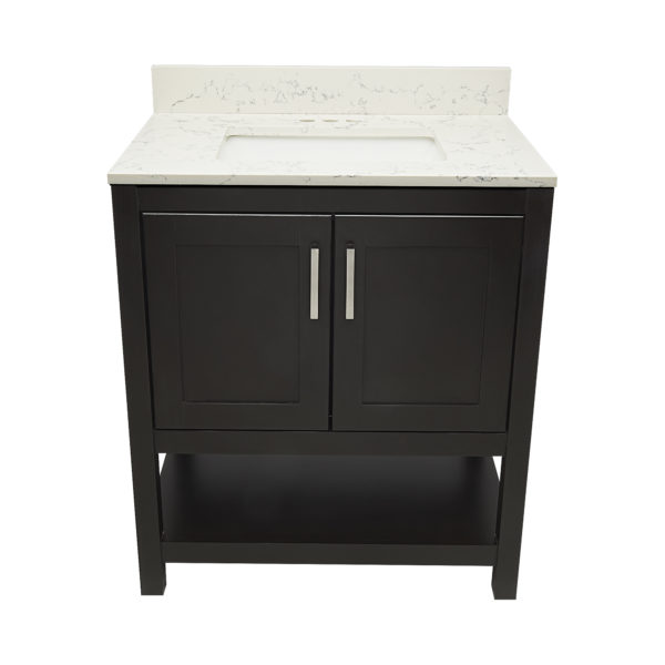 Taos Vanity With Cultured Marble Or Quartz Stone Top