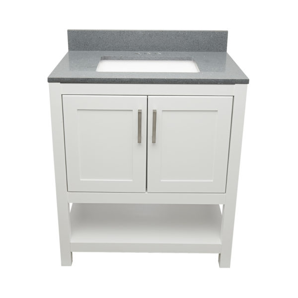 Taos Vanity With Cultured Marble Or Quartz Stone Top