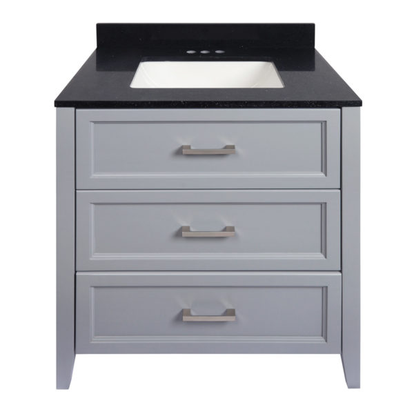 Zermatt Vanity With Cultured Marble Or Quartz Stone Top