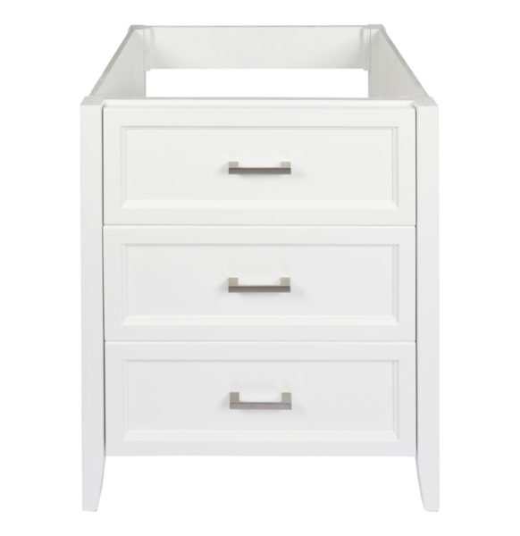 Zermatt Vanity Without Top - 31", White