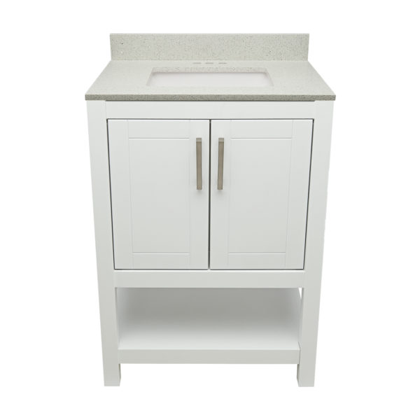 Taos Vanity With Cultured Marble Or Quartz Stone Top