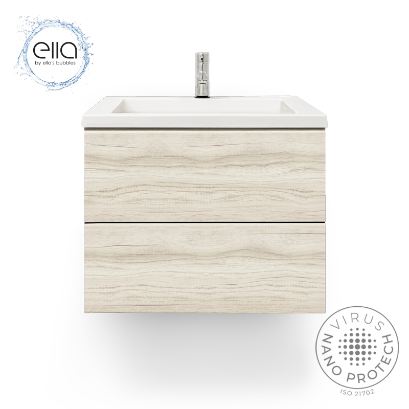 Ella Floating Vanity Bathroom Vanity & Cultured Marble Top 25″x19″