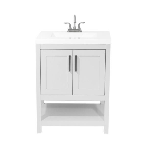 Taos Vanity With Cultured Marble Or Quartz Stone Top