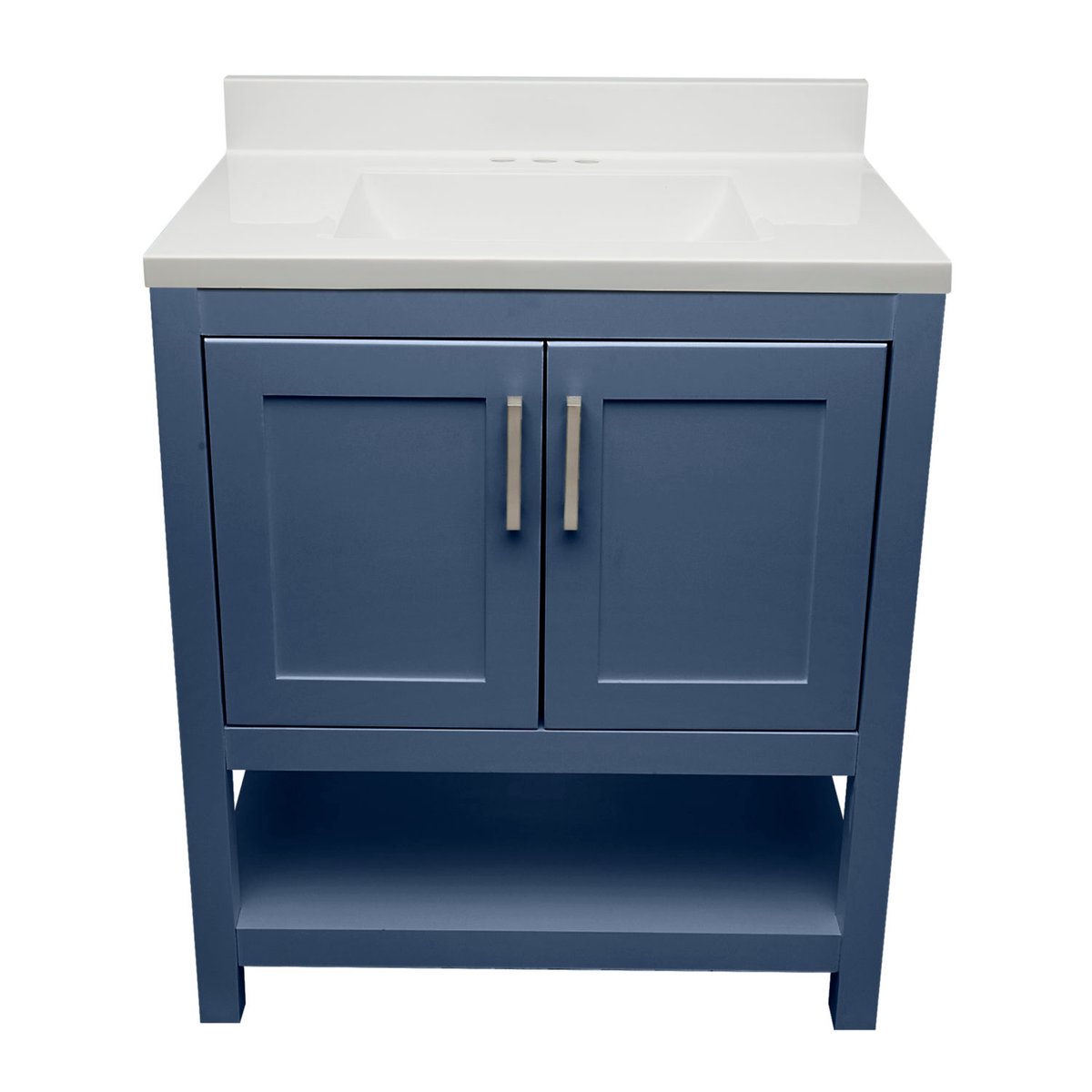 Taos Vanity With Cultured Marble Or Quartz Stone Top