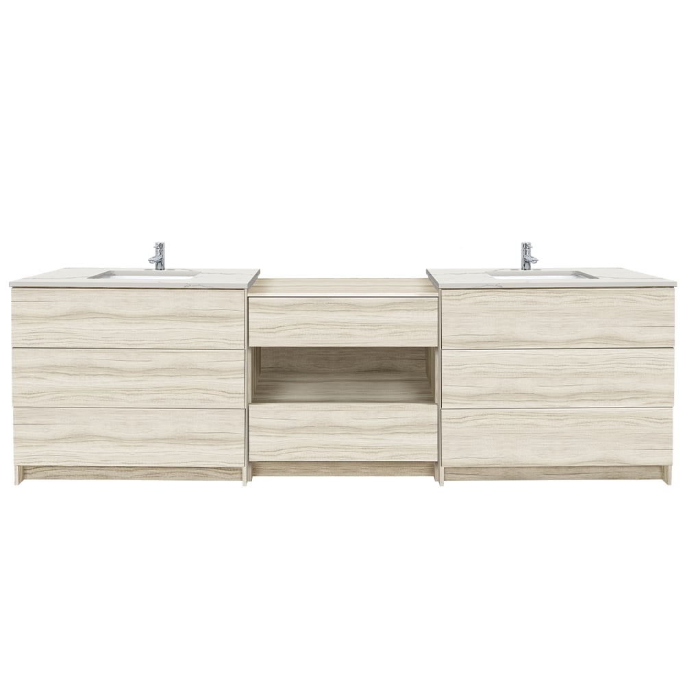 Element Standing 36″ Vanity With Quartz Top Combo