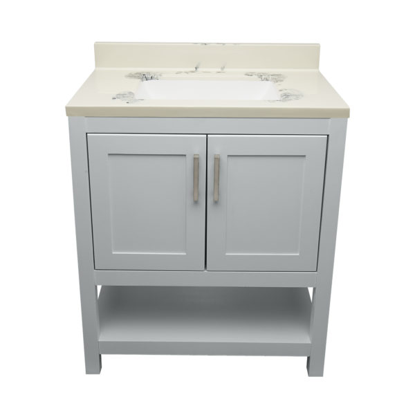 Taos Vanity With Cultured Marble Or Quartz Stone Top