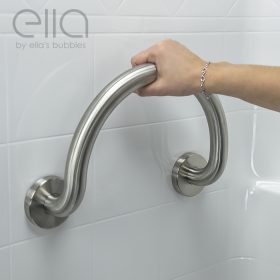 Brushed Finish Grab Bar X