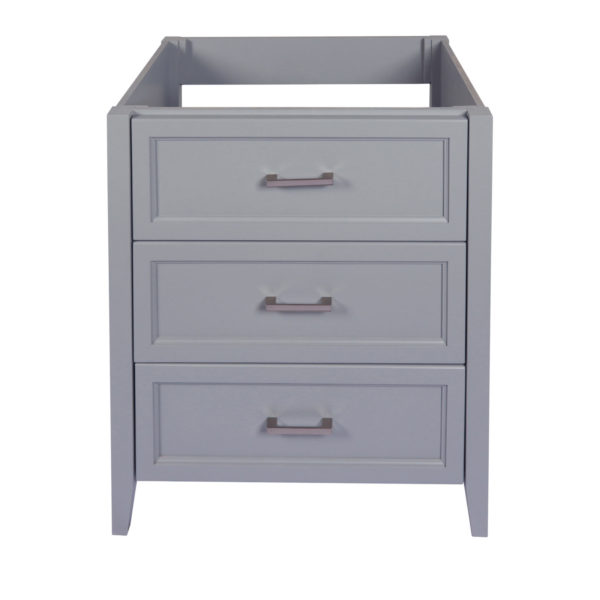 Zermatt Vanity Without Top - 31", Gray