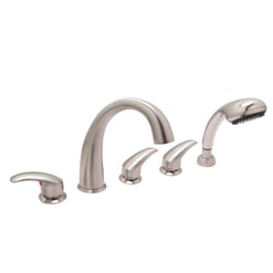 Deck Mount Huntington Brass Faucet For Walk-in Tubs